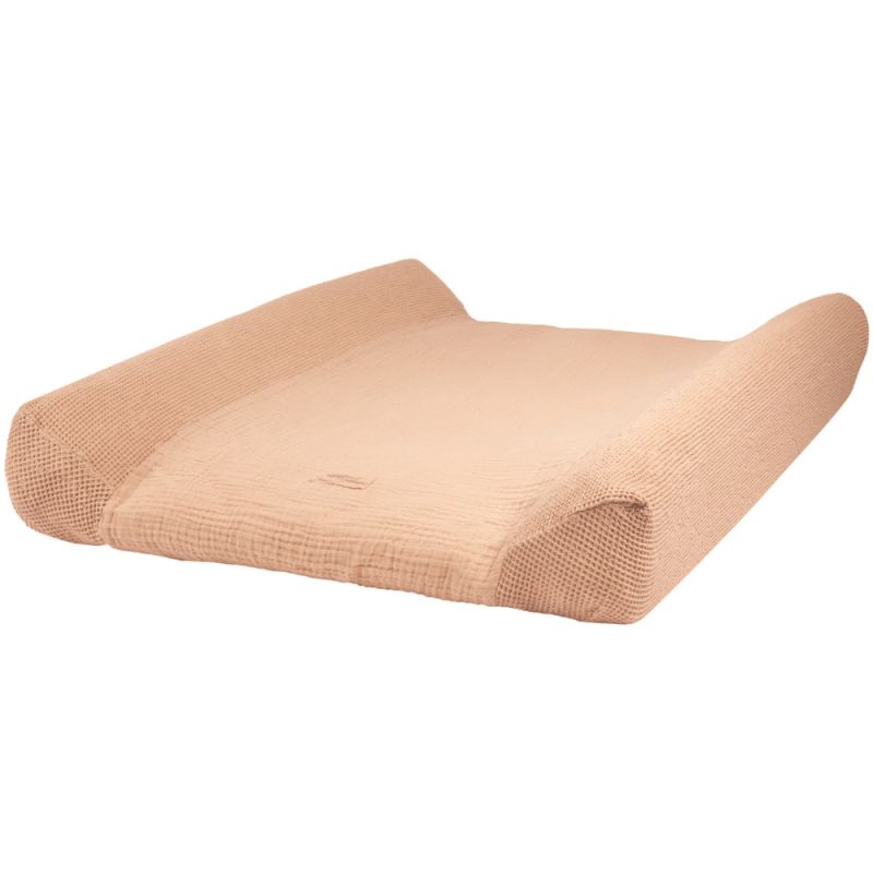 Housse de matelas à langer Wabi-Sabi Powder Pink (50 x 70 cm) Nobodinoz
