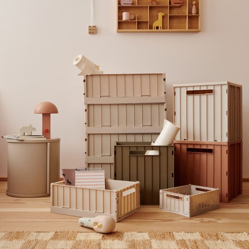 Caisse de rangement Weston avec couvercle Sandy Liewood Ambiance 8