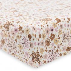 Housse matelas à langer en jersey Flower Fairies (50 x 70 cm) - Jollein