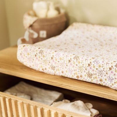 Housse matelas à langer en jersey Flower Fairies (50 x 70 cm)
