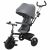 Variation Gris, noir du produit Tricycle évolutif Aston 2 Plus Malachite Grey de la marque Kinderkraft
