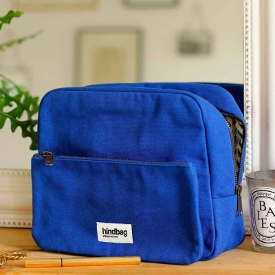 Trousse de toilette XL Alix Bleu Electrique