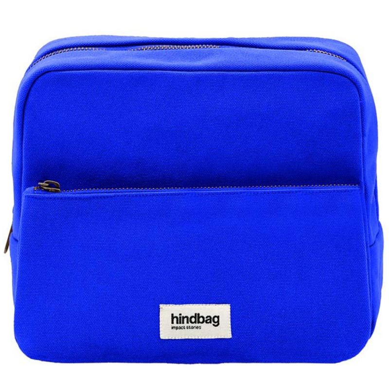 Trousse de toilette XL Alix Bleu Electrique Hindbag Produit 1