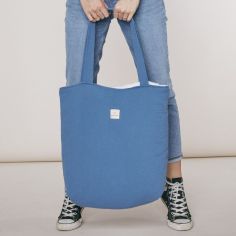 Cabas à langer Bebel x Gamin Gamine denim - BEBEL
