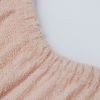 Lot de 2 housses de matelas à langer en éponge Pale Pink/Rosewood (50 x 70 cm)  par Jollein