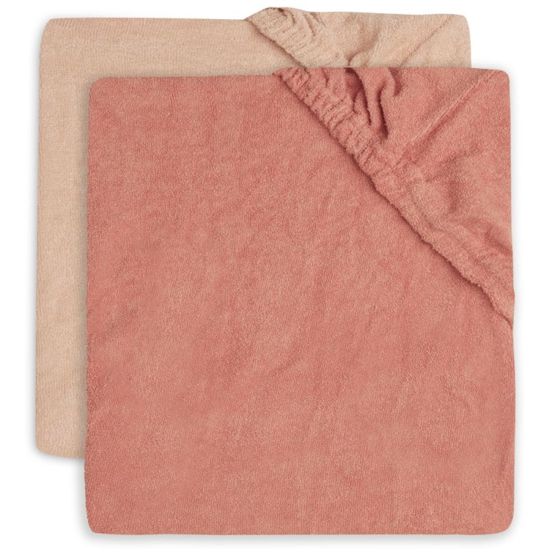 Lot de 2 housses de matelas à langer en éponge (50 x 70 cm) Jollein