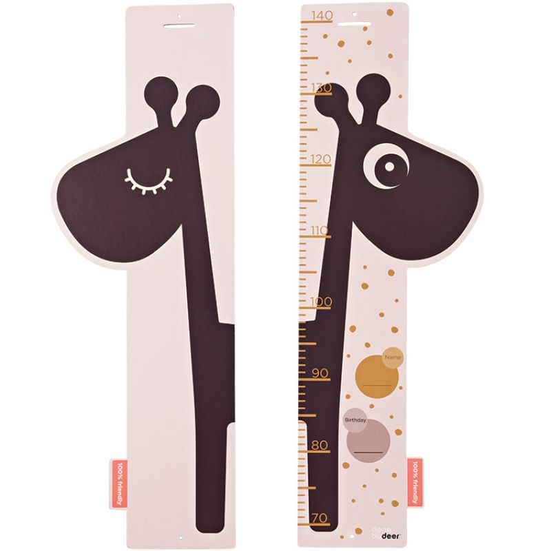 Toise Raffi la girafe rose Done by Deer