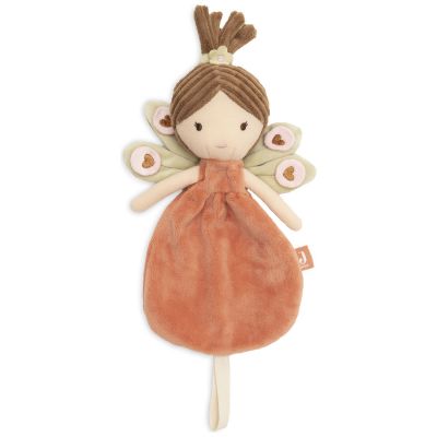 Doudou attache sucette Peacock Pia