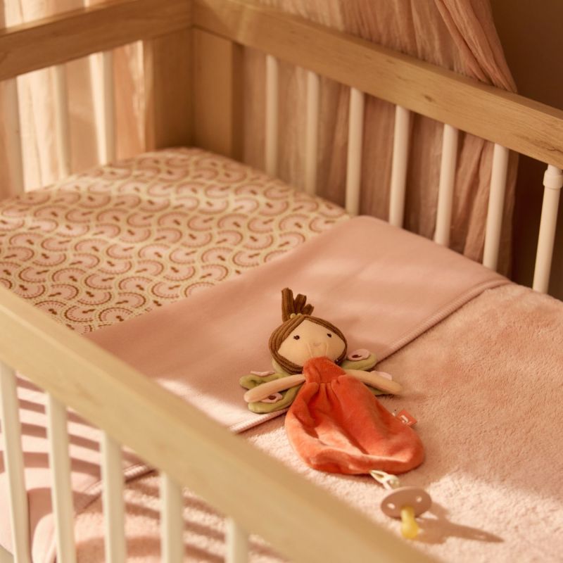 Doudou attache sucette Peacock Pia Jollein Ambiance 5