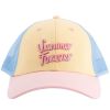 Casquette enfant trucker Summer Forever rose, jaune et bleu (7-12 ans) Chamaye Produit 3