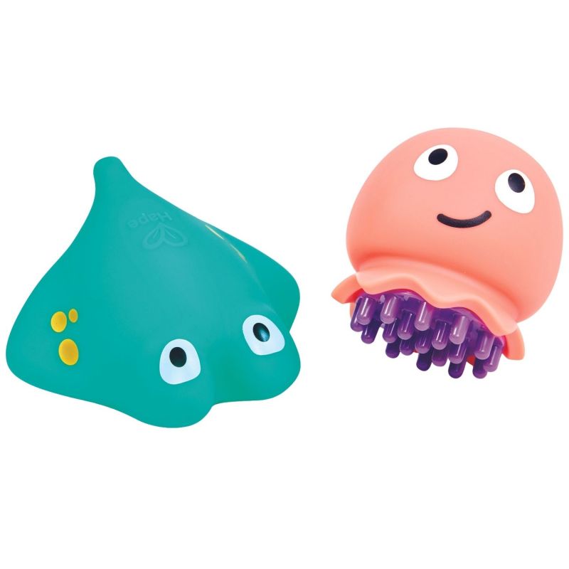 Set de 2 jouets de bain Animaux marins Hape Produit 1