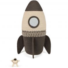 Panier de rangement 3 en 1 Giant Rocket avec jouet inclus - Lorena Canals