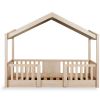 Lit cabane Chalet Naturel (90 x 200 cm) Quax Produit 4