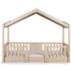Lit cabane Chalet Naturel (90 x 200 cm) Quax Produit 5
