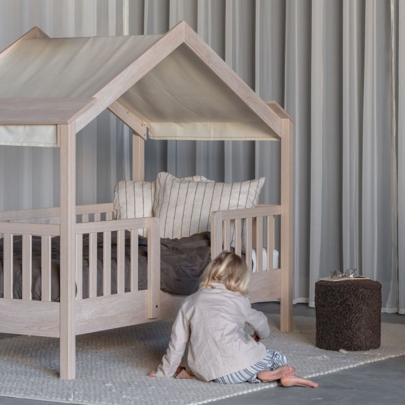Lit cabane Chalet Naturel (90 x 200 cm) Quax Ambiance 8