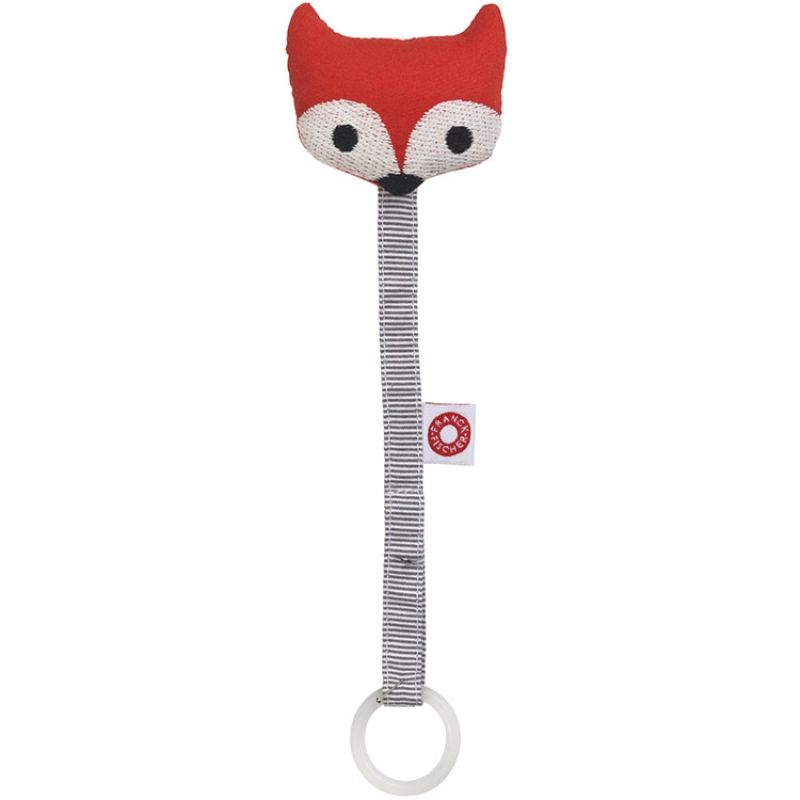 Attache sucette renard rouge Franck & Fischer