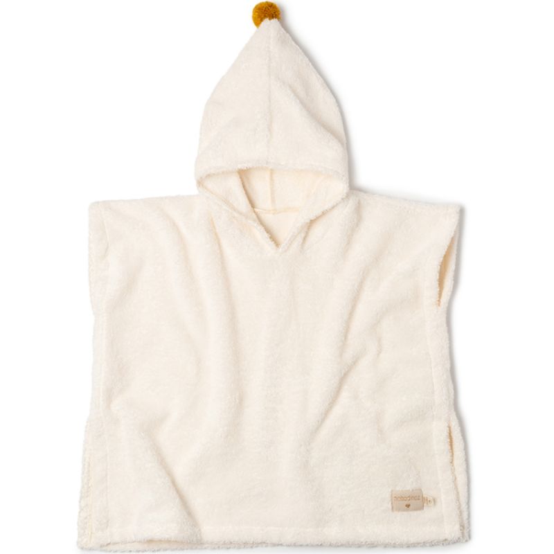 Poncho de bain écru So cute (3-5 ans) Nobodinoz