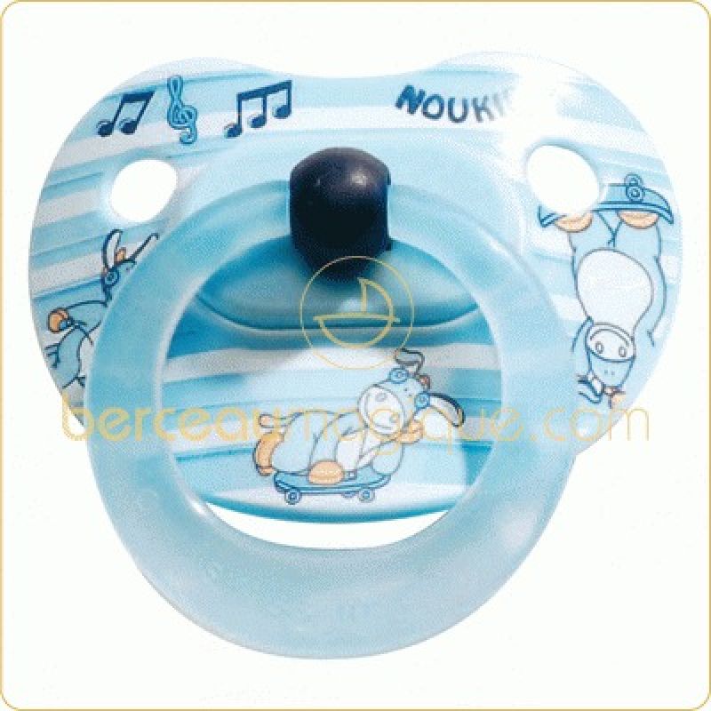 Sucette physiologique en silicone Paco (12-36 mois) Noukie's