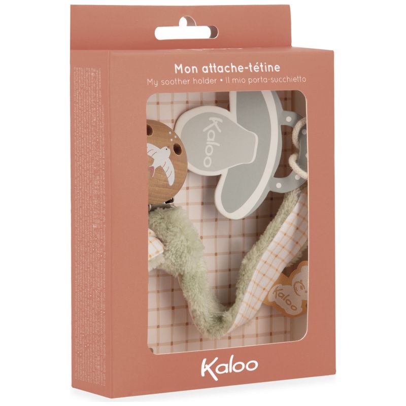 Attache tétine Vert Kaloo Packaging 9