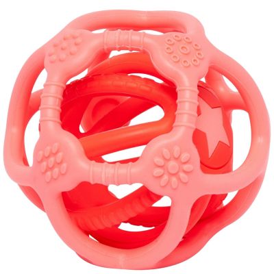 Lot de 2 balles sensorielles en silicone Rouge Little L