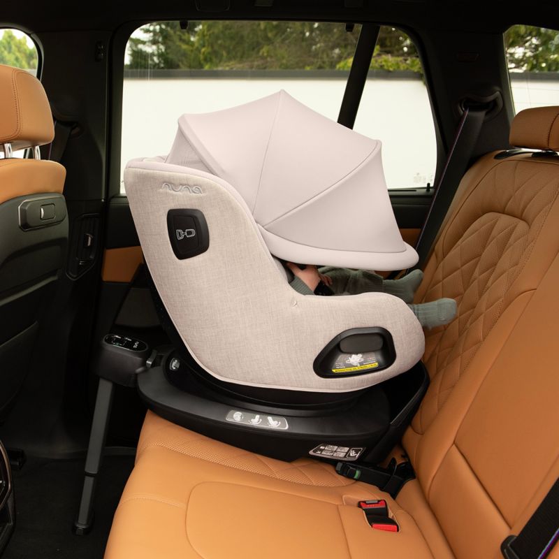 Siège-auto ISOFIX rotatif PRUU aire Caviar (Groupe 0+/1) Nuna Ambiance 9