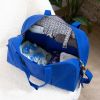 Sac à langer Basile Bleu électrique Hindbag Ambiance 6