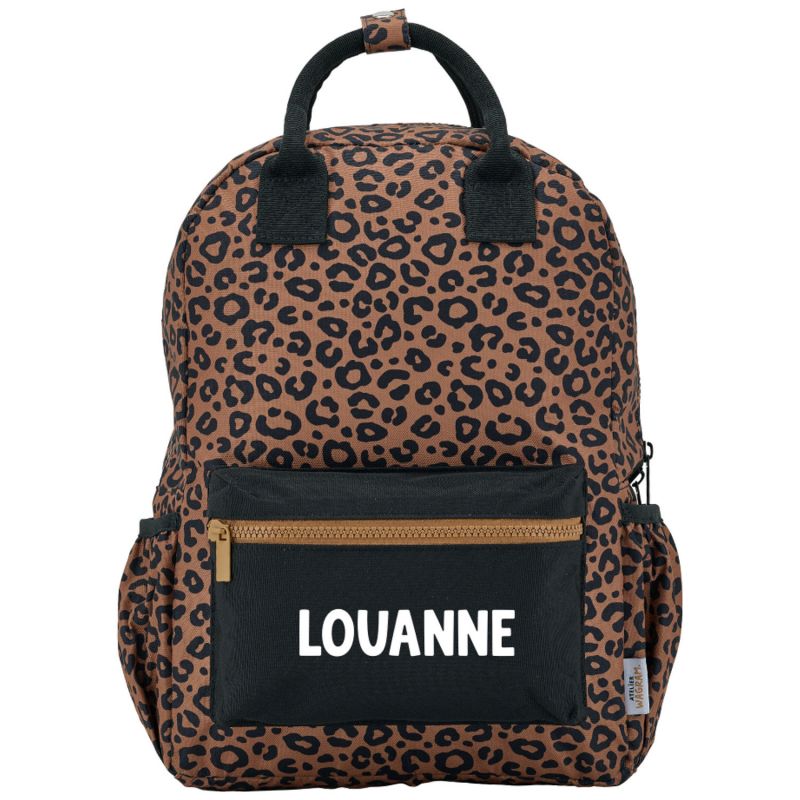 Sac à dos Léopard (personnalisable) Atelier Wagram Produit 3