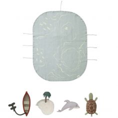 Mallette textile Green Toy The Island - Lorena Canals