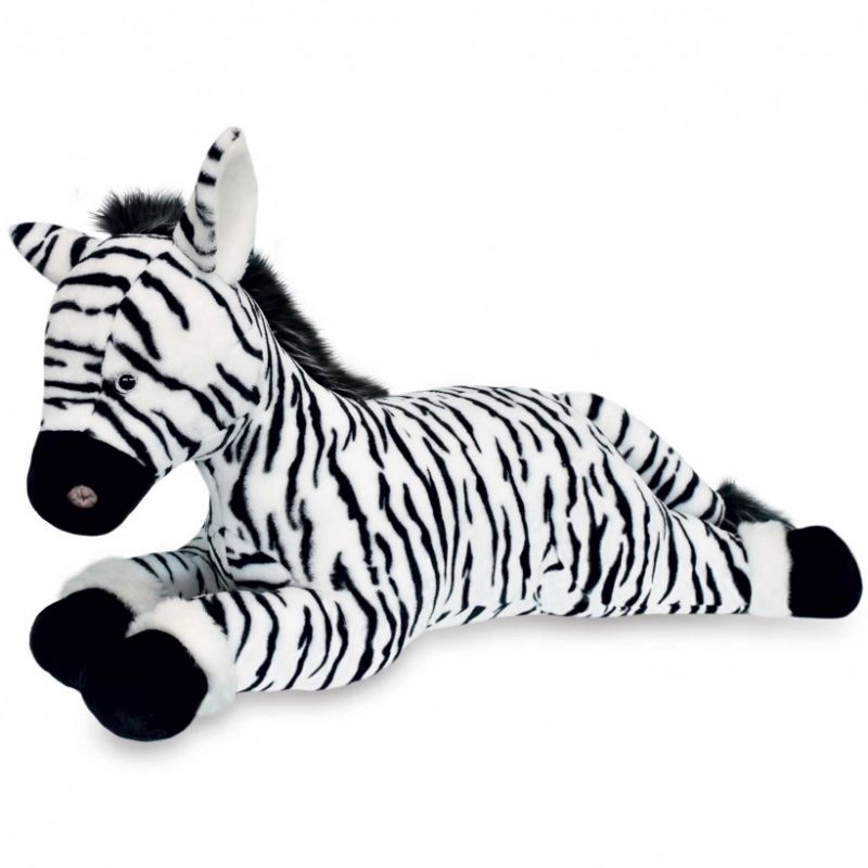 Peluche Zéphir le zèbre Terre sauvage (50 cm) Histoire d'Ours
