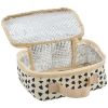 Sac à goûter isotherme Cœurs Ecru Atelier Wagram Produit ouvert 3