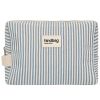 Trousse de toilette Leon Rayures Fines Bleu Hindbag Produit 1