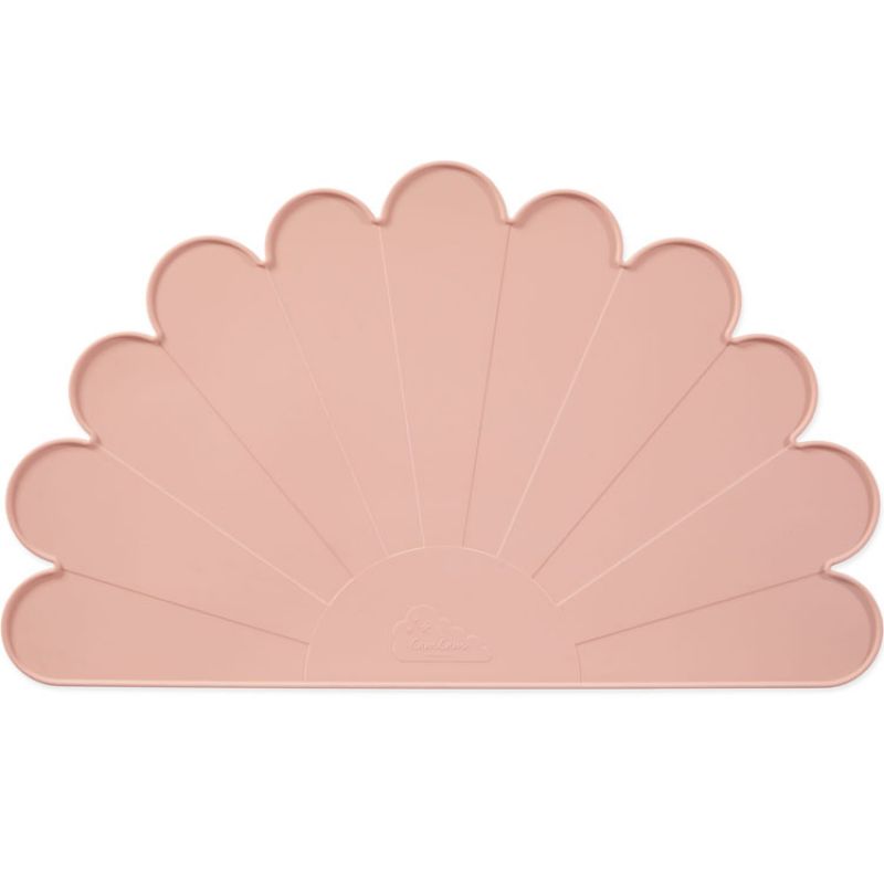 Set de table en silicone fleur vieux rose Cam Cam Copenhagen