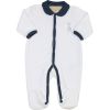 Pyjama en velours blanc Sophie la girafe (naissance) - Trois Kilos Sept