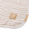 Couverture en coton Miffy Stripe Biscuit (75 x 100 cm)  par Jollein