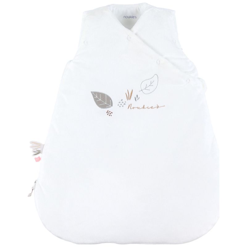 Gigoteuse écrue brodée en Veloudoux (50 cm) Noukie's Produit 1