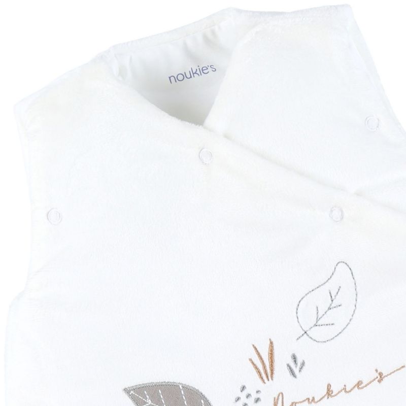 Gigoteuse écrue brodée en Veloudoux (50 cm) Noukie's Produit 5