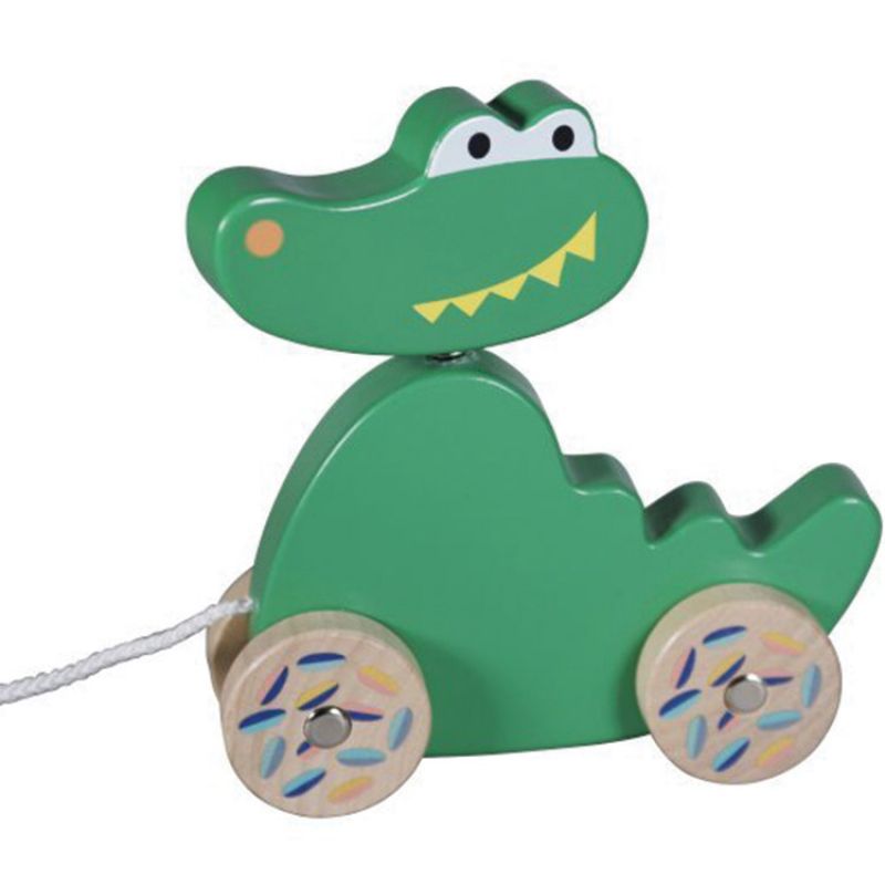 Jouet à tirer Crocodile Jungle Boogie Ebulobo