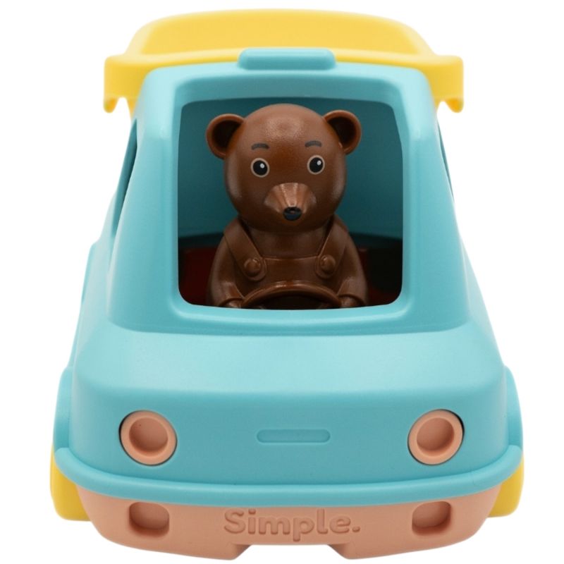 Camion Benne de Petit Ours Brun Menthe Simple Produit 5