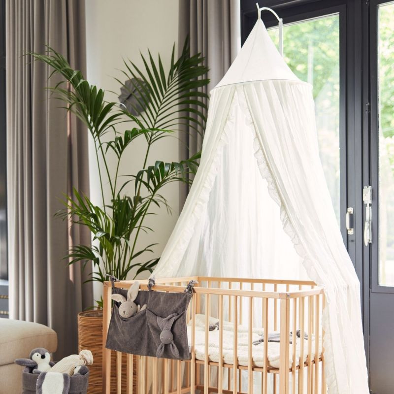 Ciel de lit ivory (245 cm) Jollein Ambiance 2