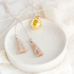 Bola de grossesse Origine Perle cordon biscuit (or jaune 18 carats) - Pleine Lune