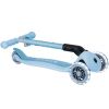 Trottinette Junior Foldable Ecologic Lights Bleu Cassis  par Globber