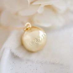 Bola de grossesse Astre chaîne (or jaune 18 carats) - Pleine Lune
