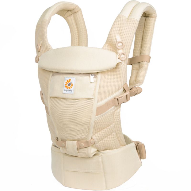 Porte bébé Adapt Cool Air Mesh beige chiné Ergobaby