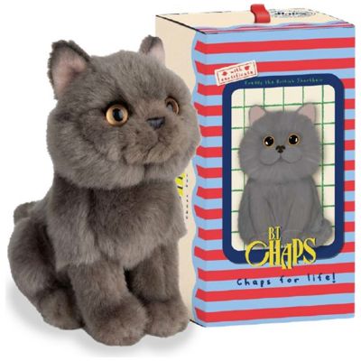 Peluche Freddy le Brittish Shorthair assis (17 cm) BT Chaps