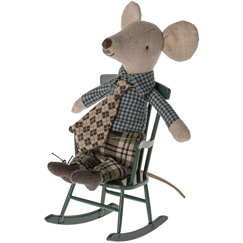 Rocking chair Souris vert foncé Maileg Produit 3
