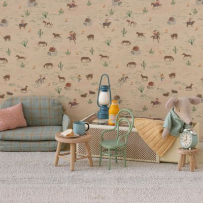 Chaise vintage Souris Blanc cassé