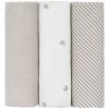 Lot de 3 langes mousseline Arc-en-ciel (80x80 cm) Lässig Produit 1