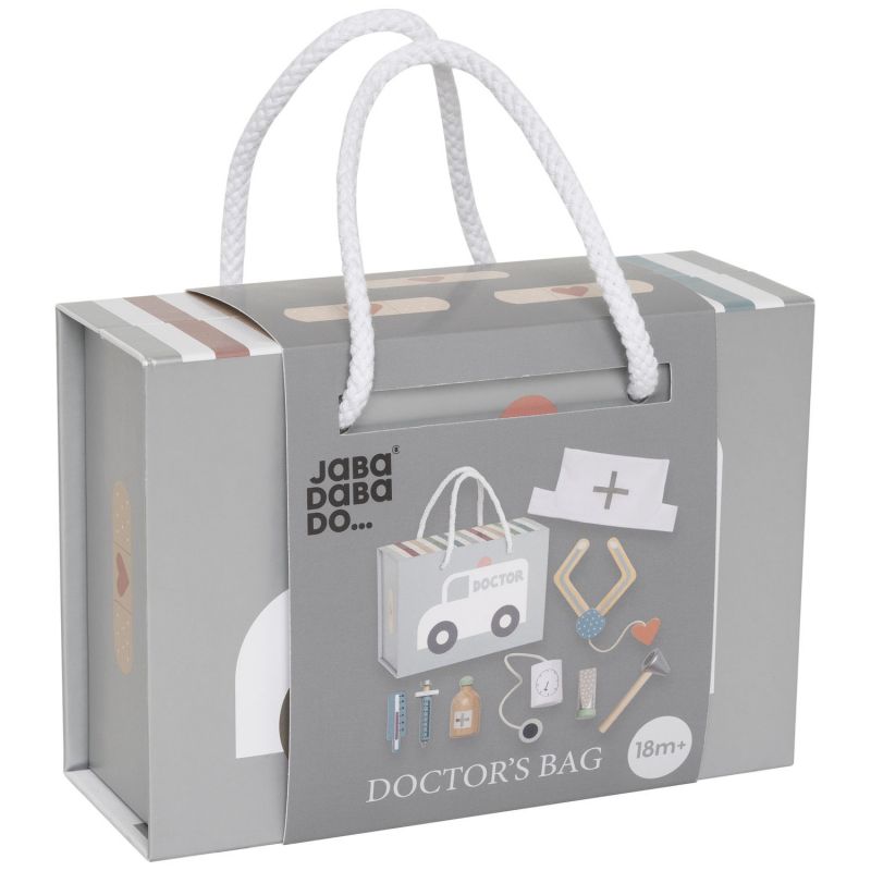 Malette de docteur grise Jabadabado Packaging 9