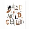 Affiche A3 Wild Wild Child - Lutin Petit Pois