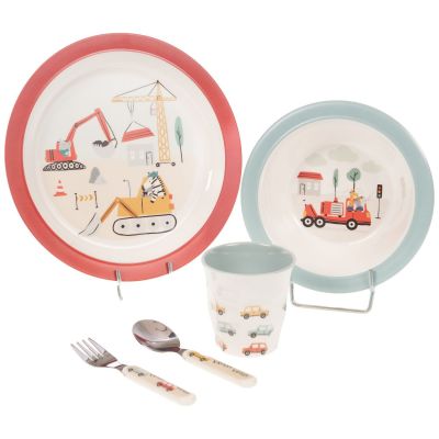 Coffret repas Voiture Arthur (5 pièces)  par Amadeus Les Petits